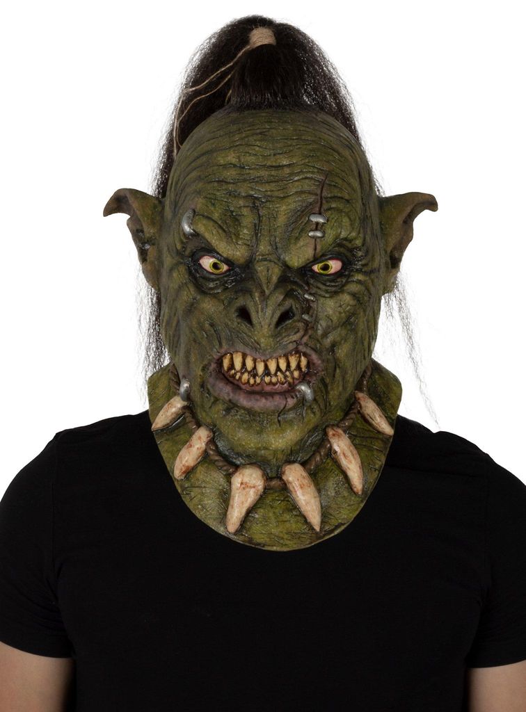 Orkhäuptling Maske Produktbild 