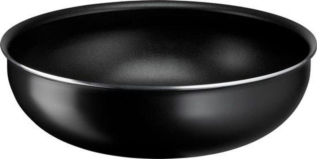 Ingenio wok Ø 28 cm, aluminium pan mit antiaanbakbeschichtung für Gas und Ofen, mit thermischem Signal Kuchen display, nutzbar mit abnehmbarer Ha...