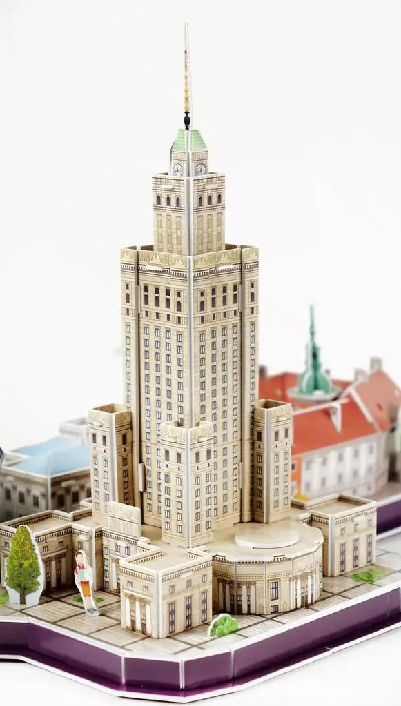 Puzzle 3D Cubic Fun CityLine Varsovie 20271 : Maquette Dante détaillée