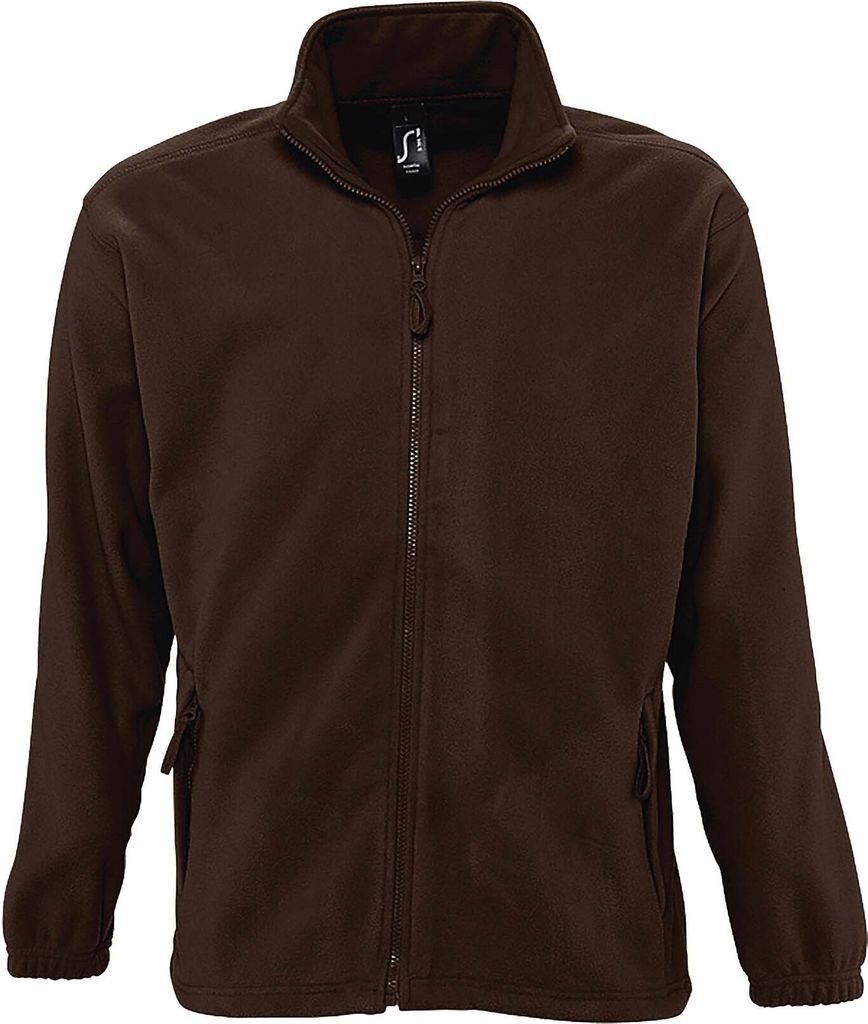 SOLS Herren Outdoor Fleece Jacke North PC343 (S) (Dunkel Produktbild 