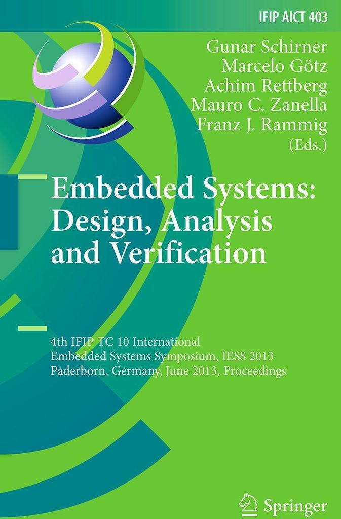Embedded Systems: Design, Analysis and Verification