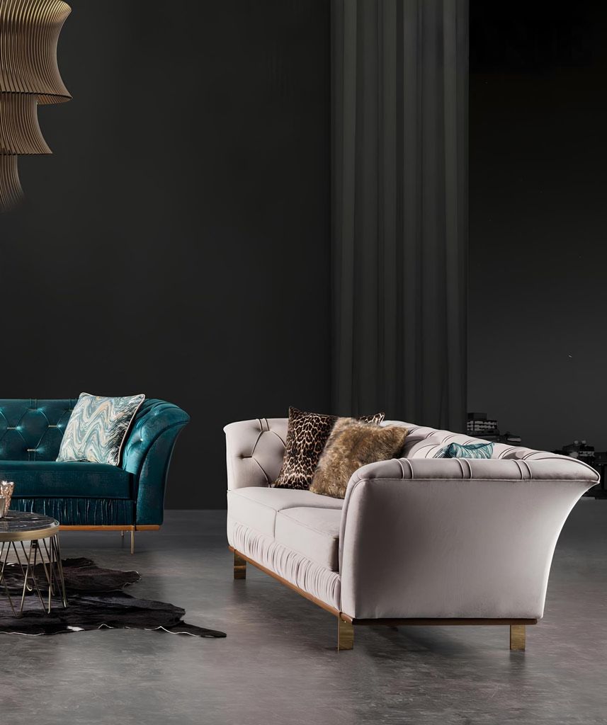 s Textil Sofa Wohnzimmer Couch Sitzgruppe Moderne Posltersofas