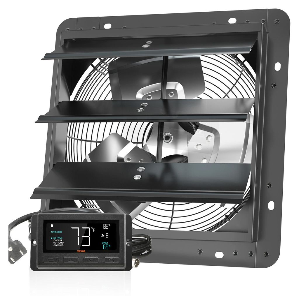 SucceBuy Odsávací ventilátor 305 mm so žalúziou, EC motor Obrázok produktu 