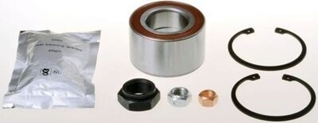 DENCKERMANN Radlagersatz Vorne für VW GOLF II (19E, 1G1) 64mm W413007