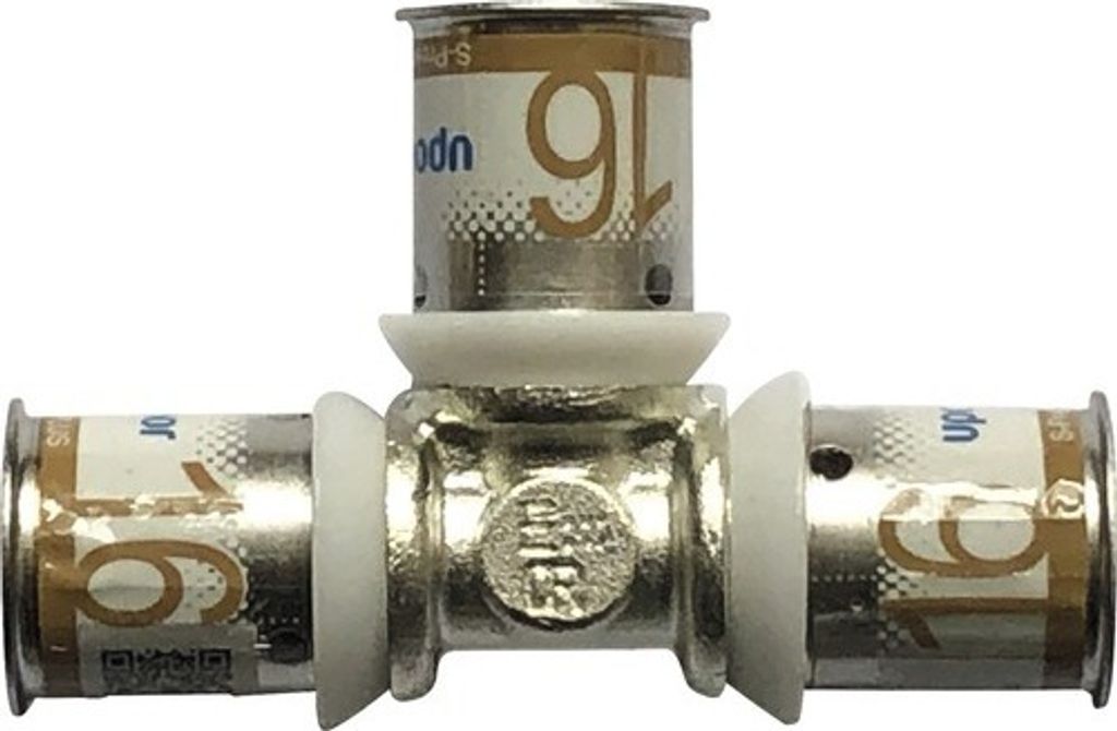 Uponor 1070560, Kompressions-Tee, Grau, 1 Stück(e) Produktbild 