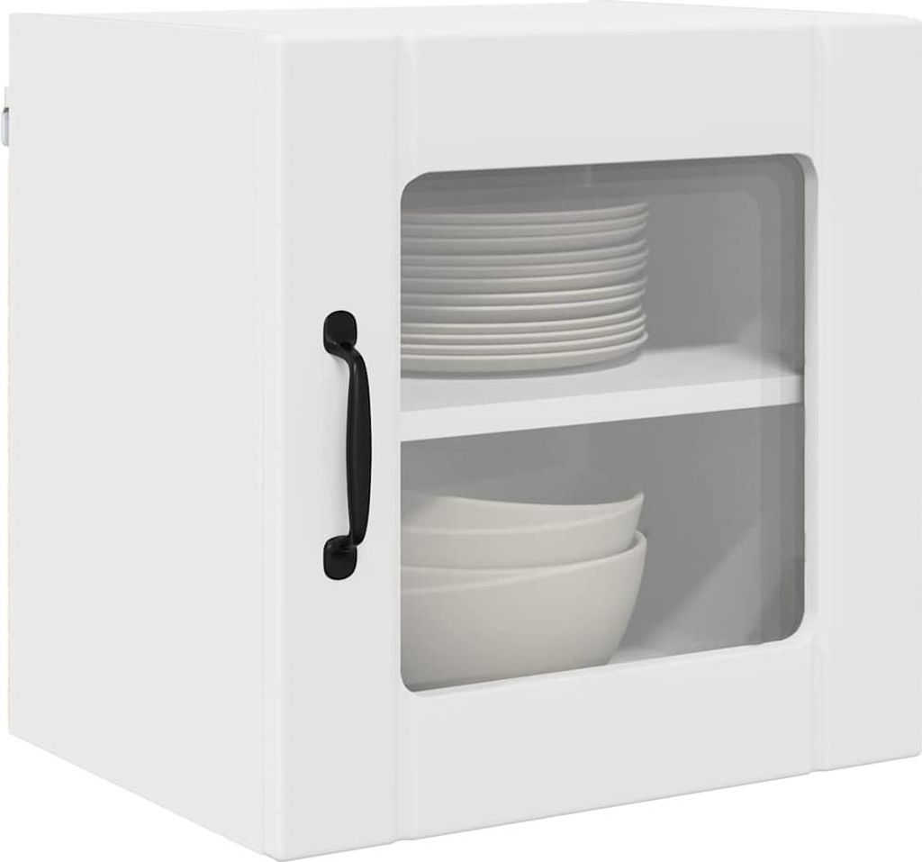 Langlebige Küchenschrank 2 pcs - Montage erforderlich - Weiß 40 x 31 x 40cm Holzwerkstoff - Möbel382640 - Küchenschränke