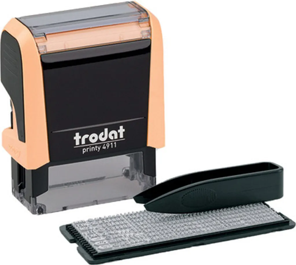 trodat Timbro Stampy Typom 4.0/SB Incolla Cre+Kis schw 4911