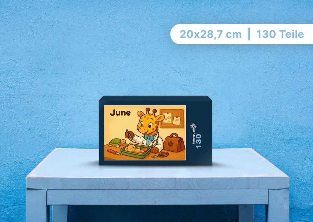 hansepuzzle 112198 - Nala Puzzle, 130 Teile, Kinder, 28,7 x 20,0cm mit hochwertiger Aufbewahrung, Kartonbox und wiederverschließbarem Beutel