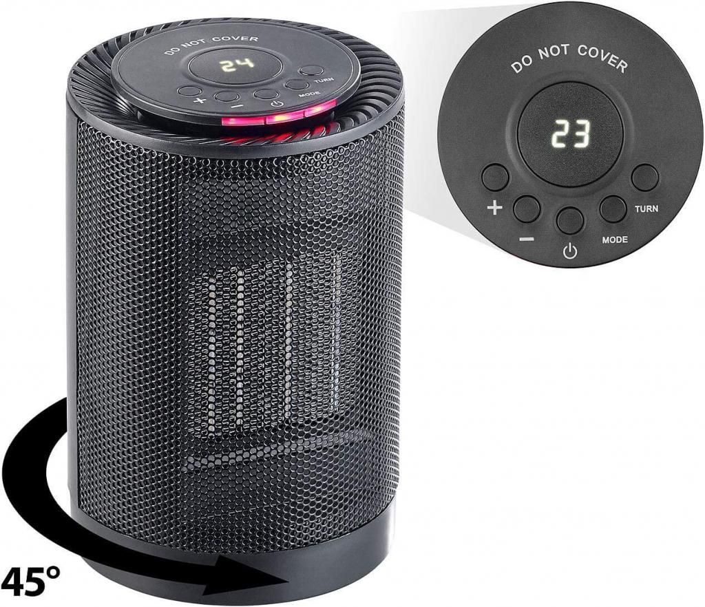 Carlo Milano Ventilateur céramique Ventilateur chauffant Image du produit 