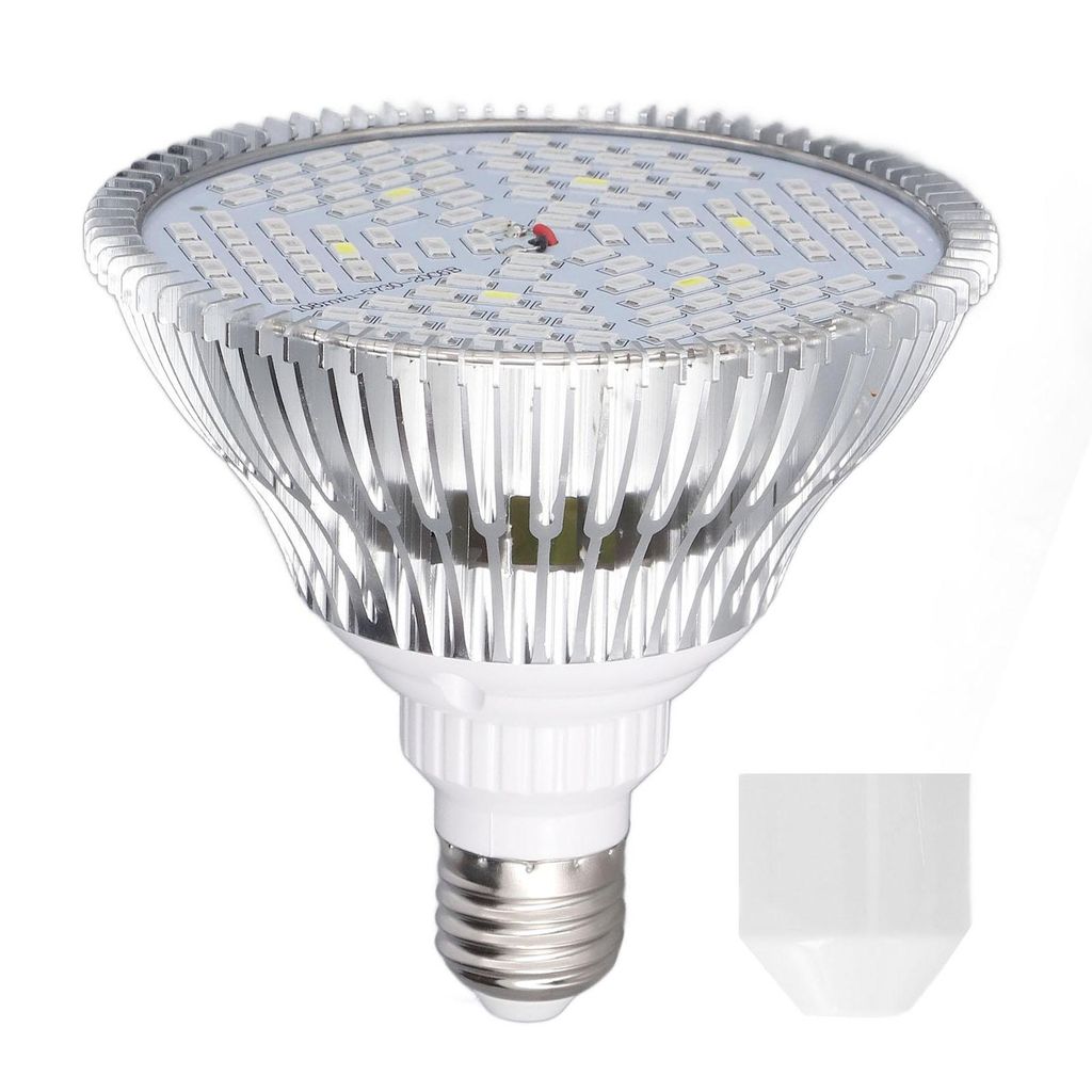 LED pestovateľská lampa E27, 80W, 120 LED, plné spektrum, Obrázok produktu 