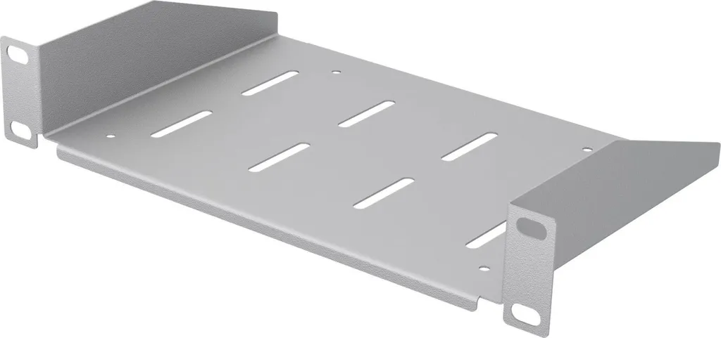 Mensola Rack 10 pollici 1U 150mm Grigia - Acciaio Professionale SPCC