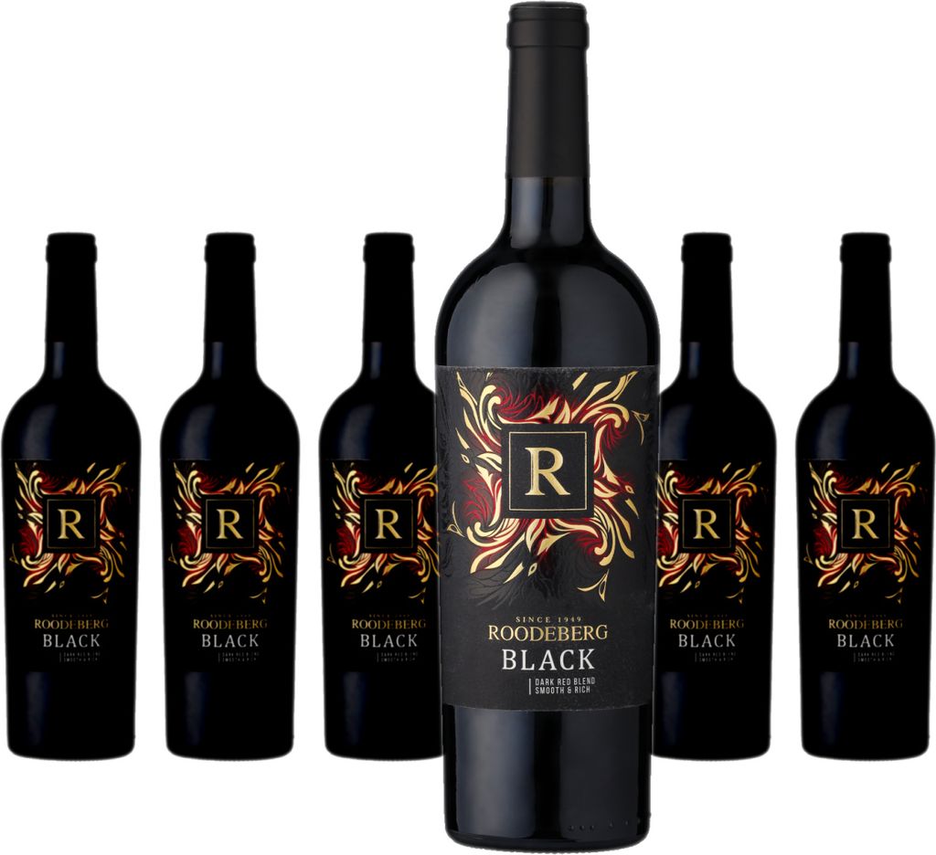 6 x KWV Roodeberg Black label Produktbild 