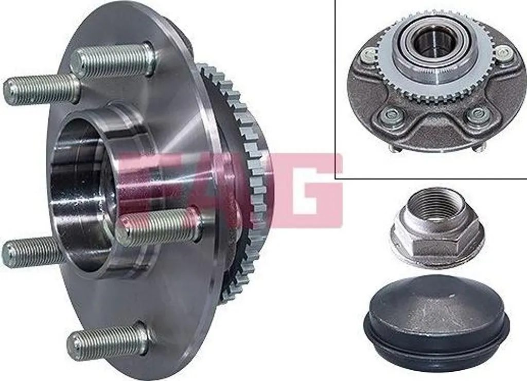 Cuscinetto Ruota FAG 713 6332 40 Nissan Almera Tino Posteriore 148mm