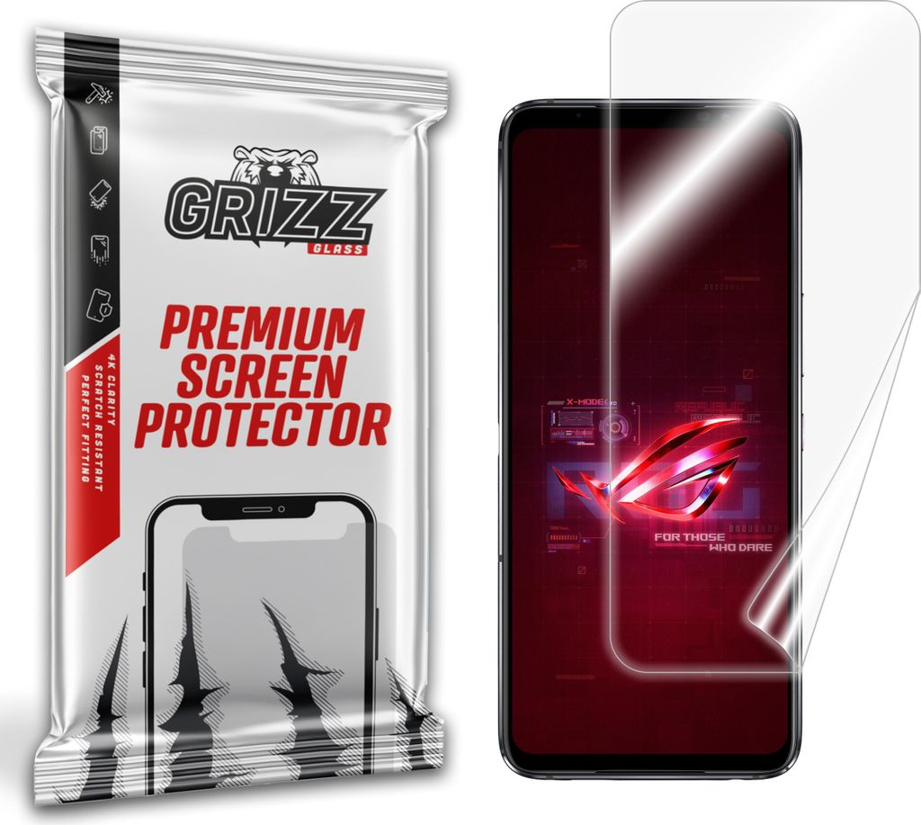 GrizzGlass Keramikfolie CeramicFilm für Asus ROG Phone 6 Produktbild 