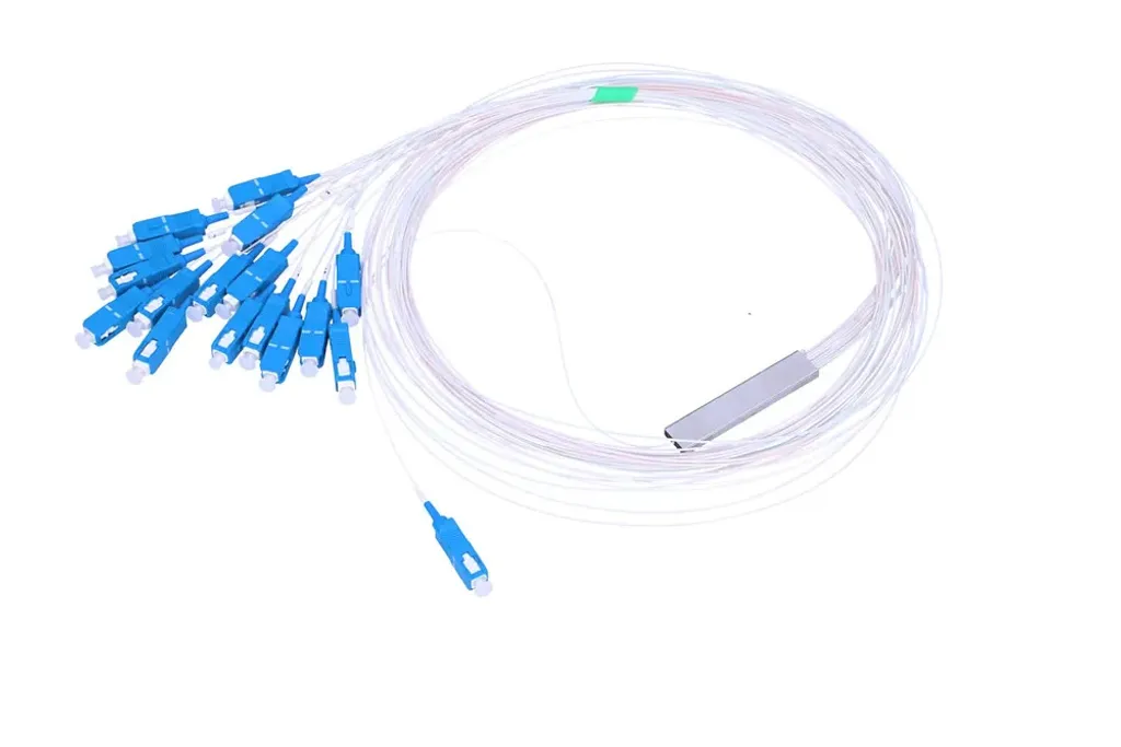 Splitter Fibra Ottica 1:16 Extralink PLC SC/UPC 0.9mm | Rete FTTH