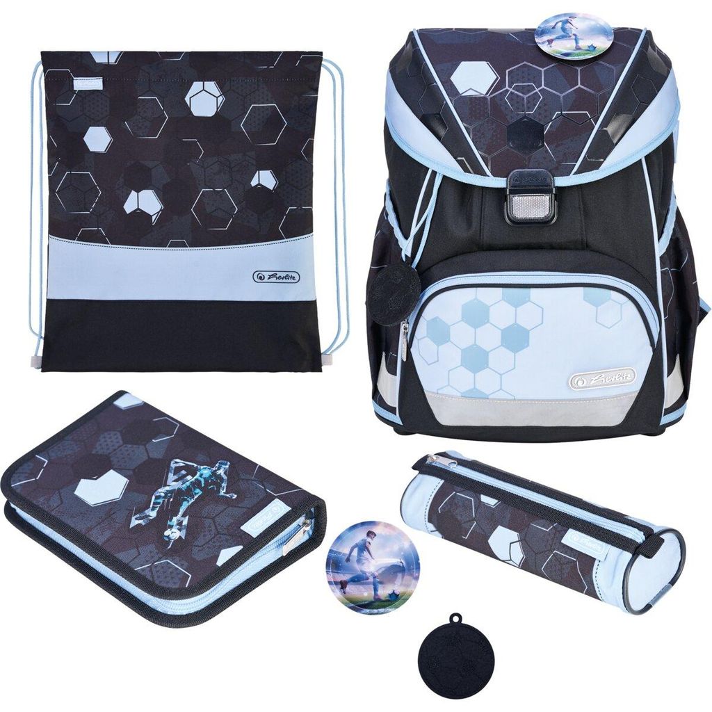 Herlitz Schulranzen UltraLight XL Plus Cyber Soccer Image du produit 