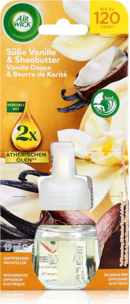 Airwick Aroma-Öl Nachfüller süße Vanille & Sheabutter 19ml Raumduft (1er Pack)