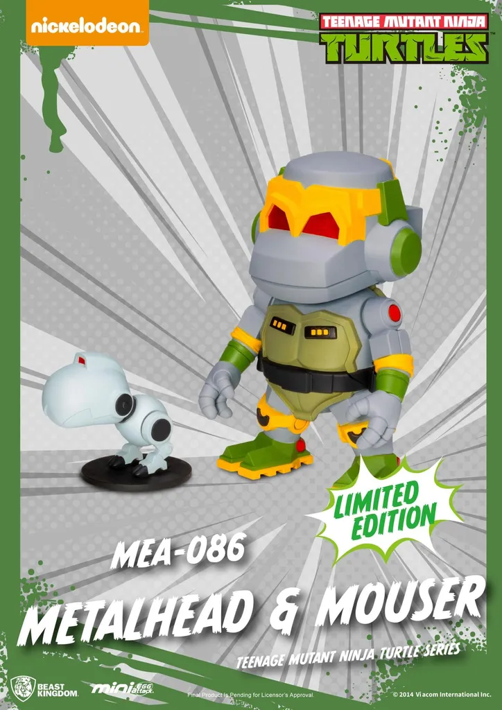 Pack de Figurines TMNT à Collectionner - Modèles Mini Egg Attack - 9