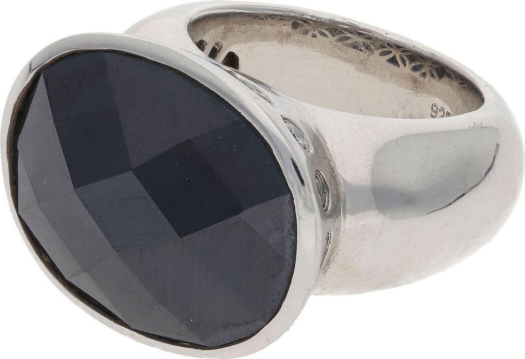 JuwelmaLux Ring 925/000 Sterling Silber mit synth Zirkonia JL30-07-3127 56