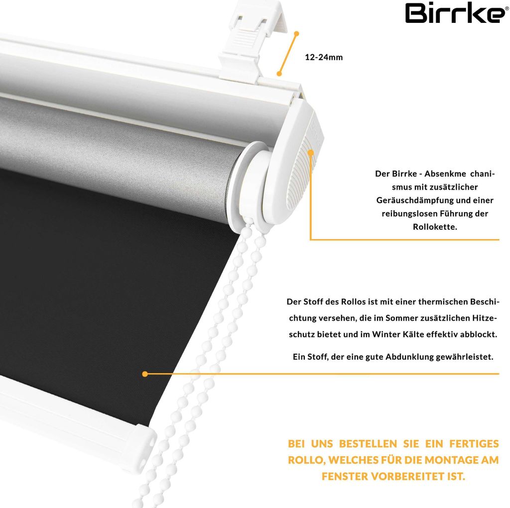 Erstaunlich Thermorollo 110 Cm Breit Ebenbild