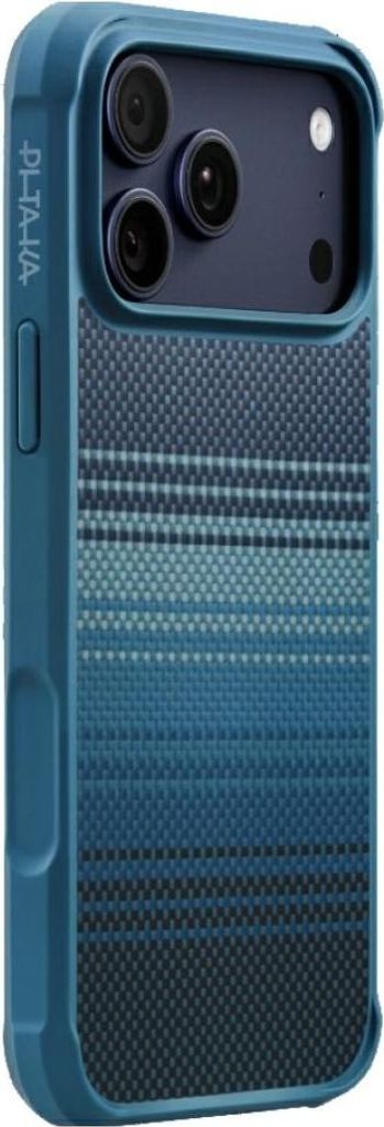 Pitaka KI1703MGP, Cover, Apple, iPhone 17 Pro, 16 cm (6.3"), Blau