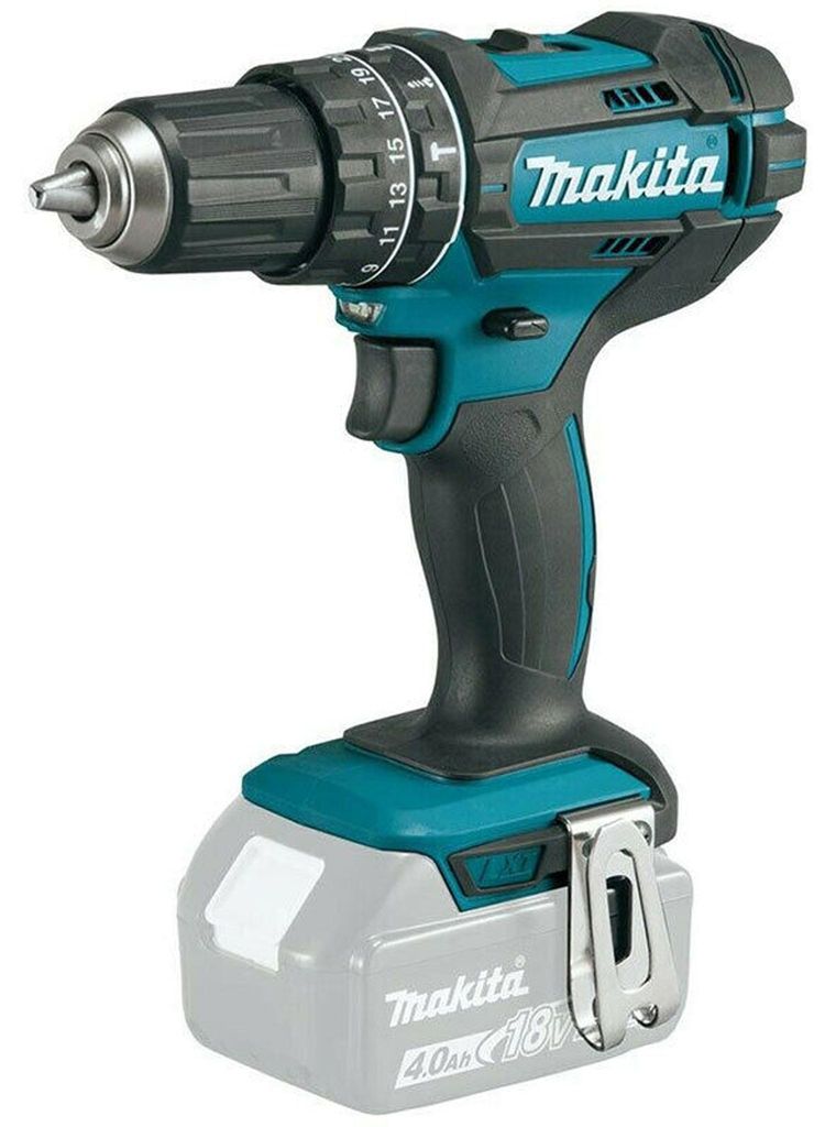 Makita DHP482Z, Wiertarka pistoletowa, Zamek centralny, Zdjęcie produktu 