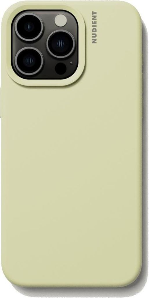 NUDIENT Base Case, Cover, Apple, iPhone 15 Pro Max, 17 cm (6.7"), Gelb