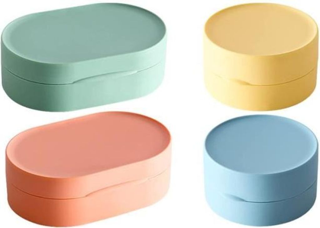 Reiseseifenschale – Nicht spezifiziert – 4-teilig – Wasserdicht – Robust – Praktisch für unterwegs