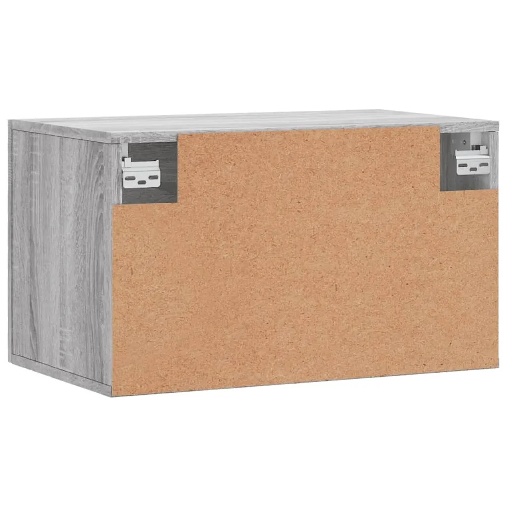 SYFAX™ Mobile Muro 60x36.5cm Grigio Sonoma | Montaggio Semplice - 7