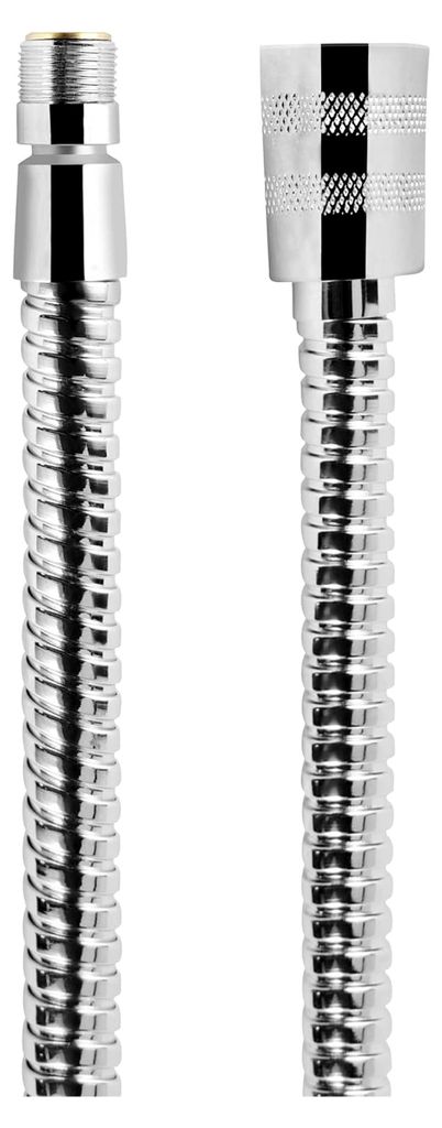 Brauseschlauch 80 cm - M15/1x1/2 Zoll - Chrom - Für Spültischarmaturen