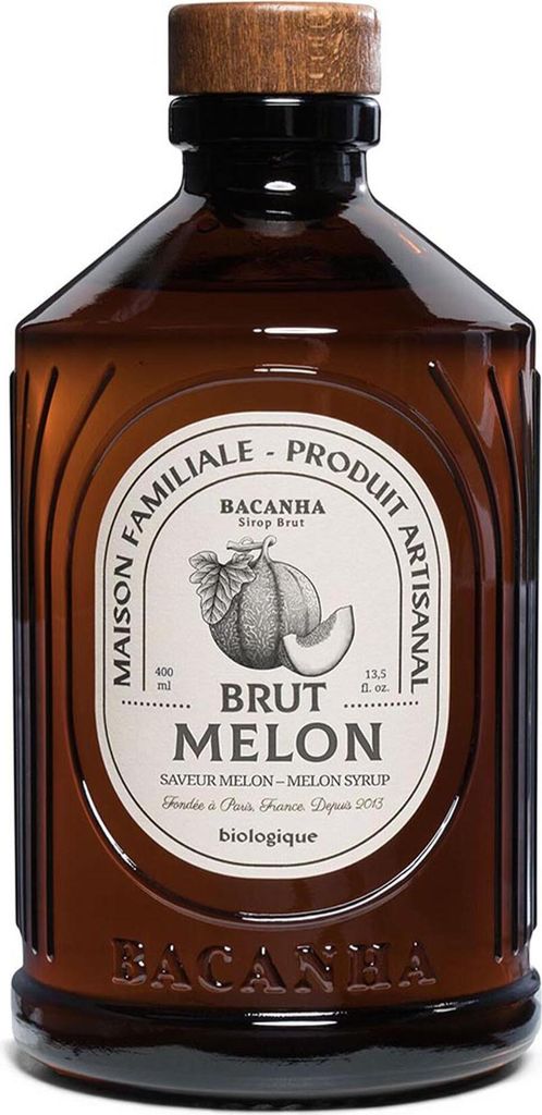 BacanhaMelónový sirup 400 ml - francúzska chuť v každej Obrázok produktu 
