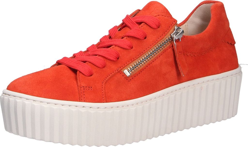 Gabor Damen Plateau Sneaker orange