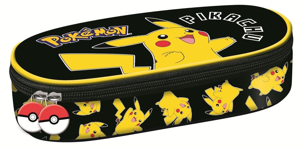 Gepolstertes Stiftemäppchen mit Innenklappe Pokemon Pikachu Produktbild 