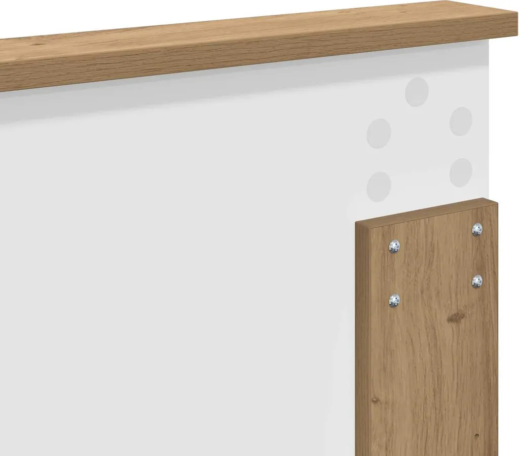Testiera in rovere Artisan 140 cm Materiale ligneo - 8