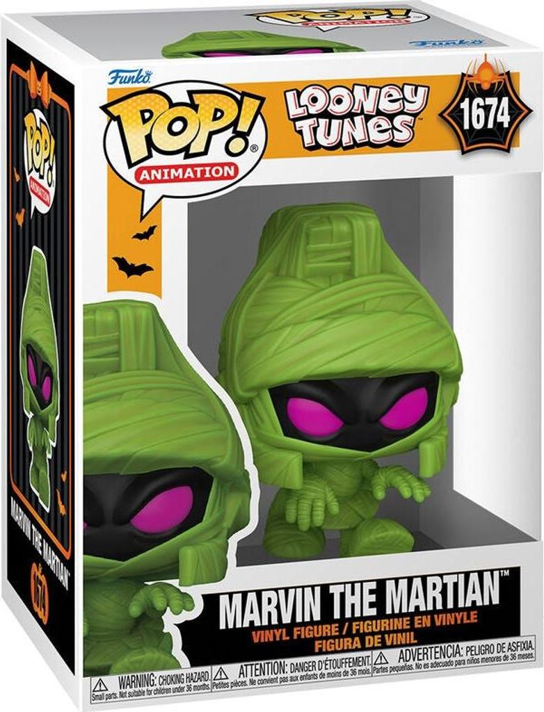 Marvin der Marsmensch POP-Figur - Sammlerspielzeug aus Vinyl