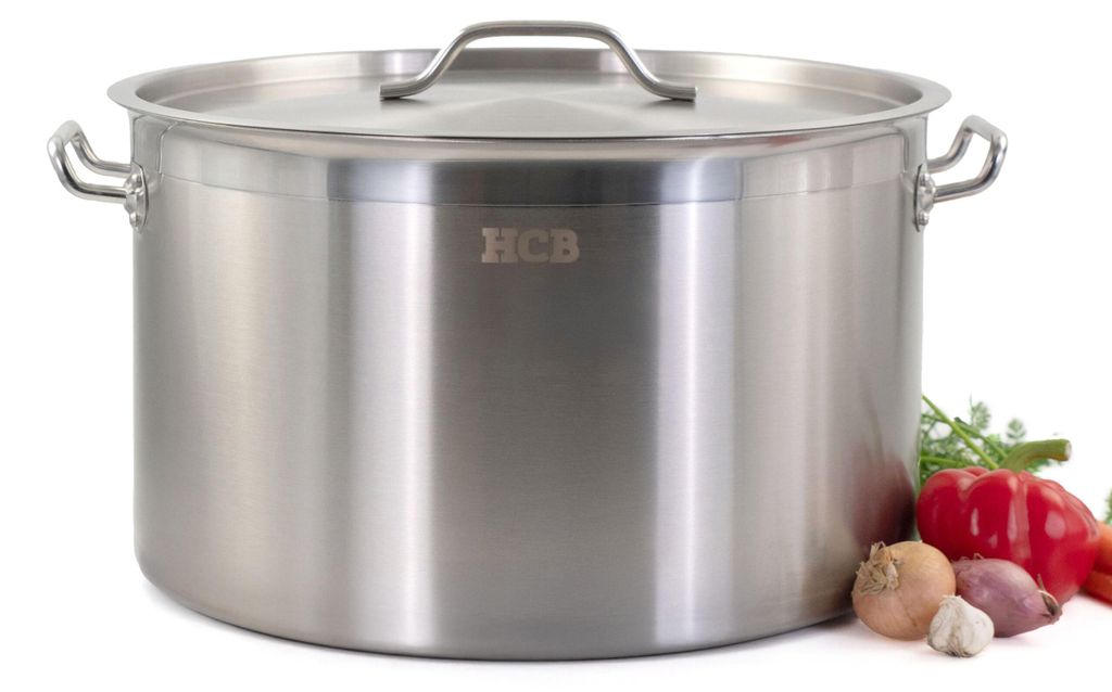 HCB Kochtopf - alle Wärmequellen - 44 Liter - Edelstahl - Produktbild 