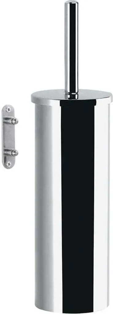 Porta Scopino WC Professionale Ginestra A Parete Acciaio Inox Lucido
