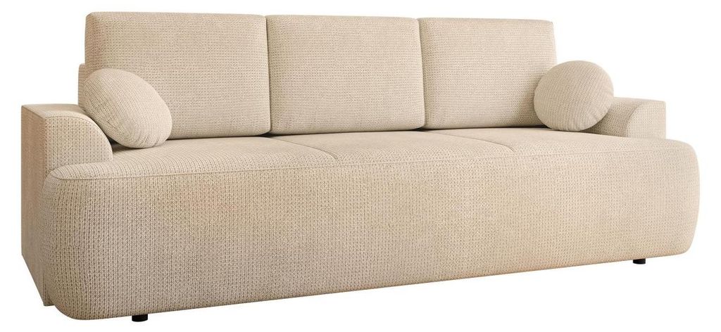 MIRJAN24 Sofa Velo, Polstersofa mit Schlaffunktion, mit Bettkasten (Farbe: Lima 46)