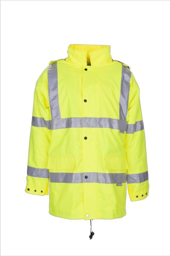Planam Warnschutz Parka uni gelb Gr. XXL, 2054060