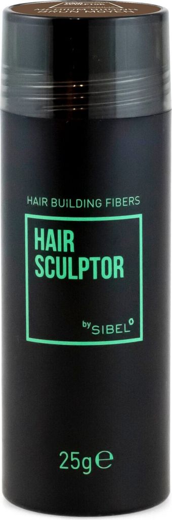 Sibel Hair Sculptor Hair Building Fibers Medium Brown 25gr - verdickende Fasern