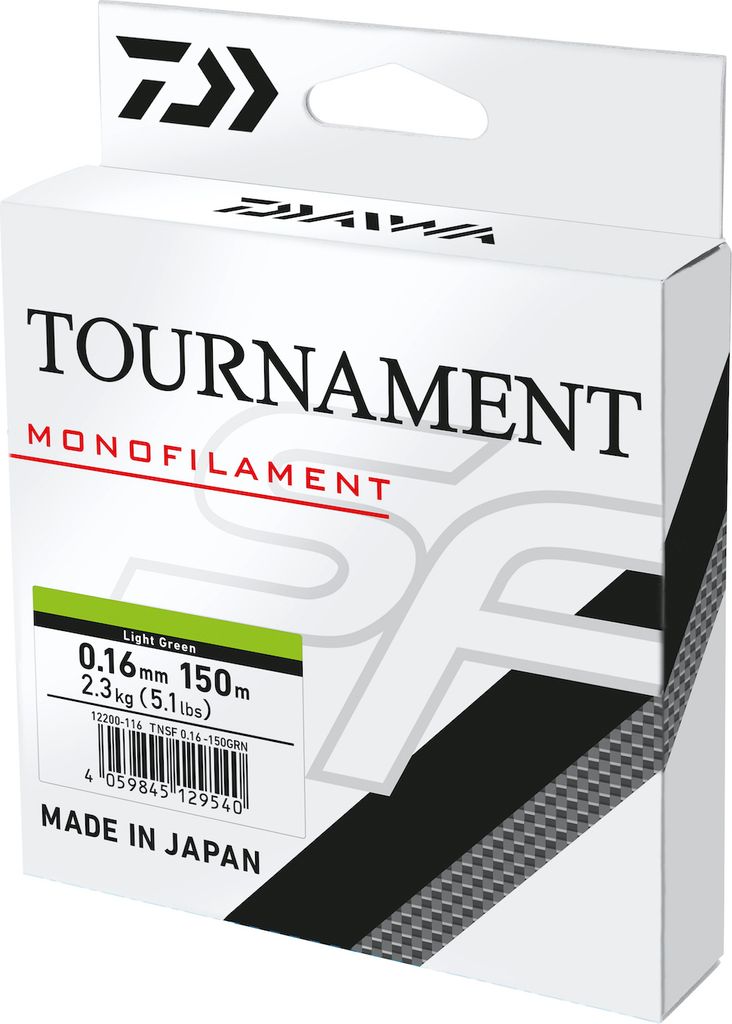 Daiwa Schnur Tournament SF Line Grün-Transparent 3000m Länge 3000m Ø0,23mm