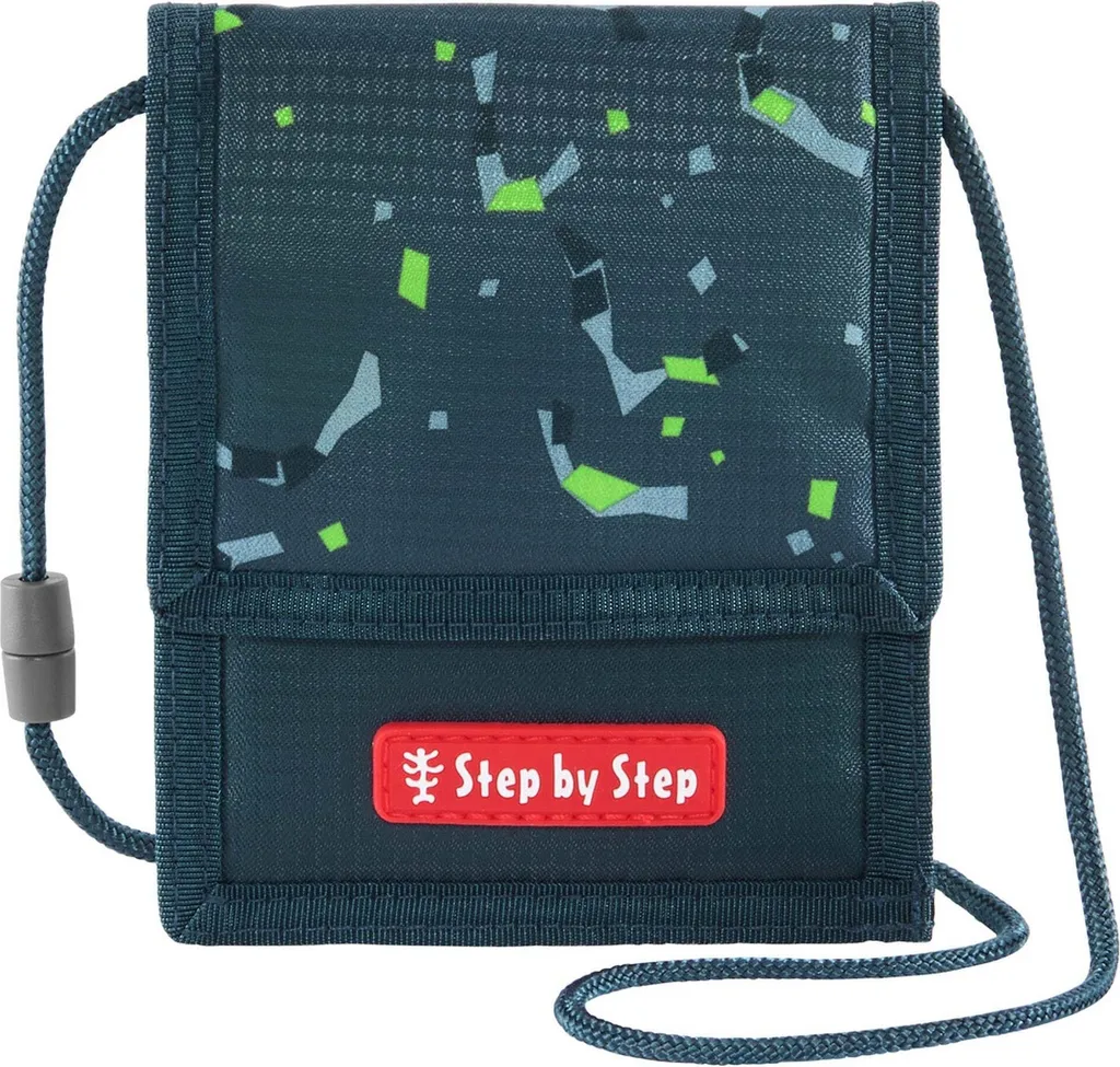 Borsello Neck Pouch Step by Step Bagger Rocco - Grigio Cadetto Tech