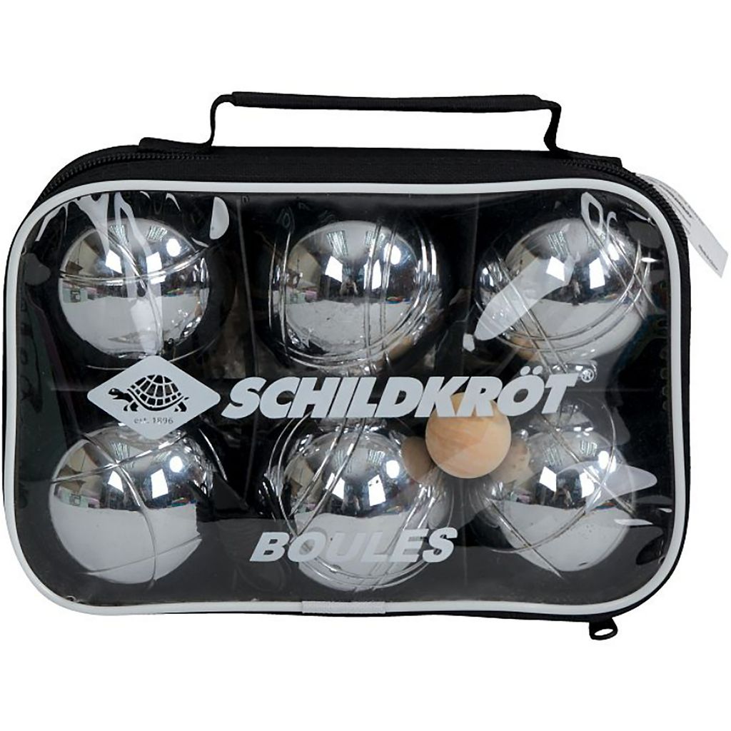 BOULE/BOCCIA Set, 2x3 Stahlkugeln+Zielkugel in Tragetasche Produktbild 