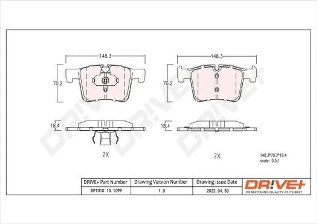 Plaquettes de frein DP1010.10.1099 : stop aux bruits pour BMW F30 F31