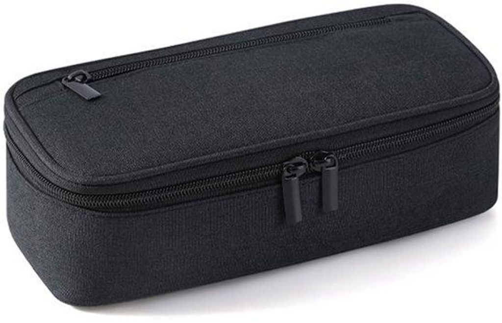 Große Damenhandtasche mit Reißverschluss und Stiftehalter