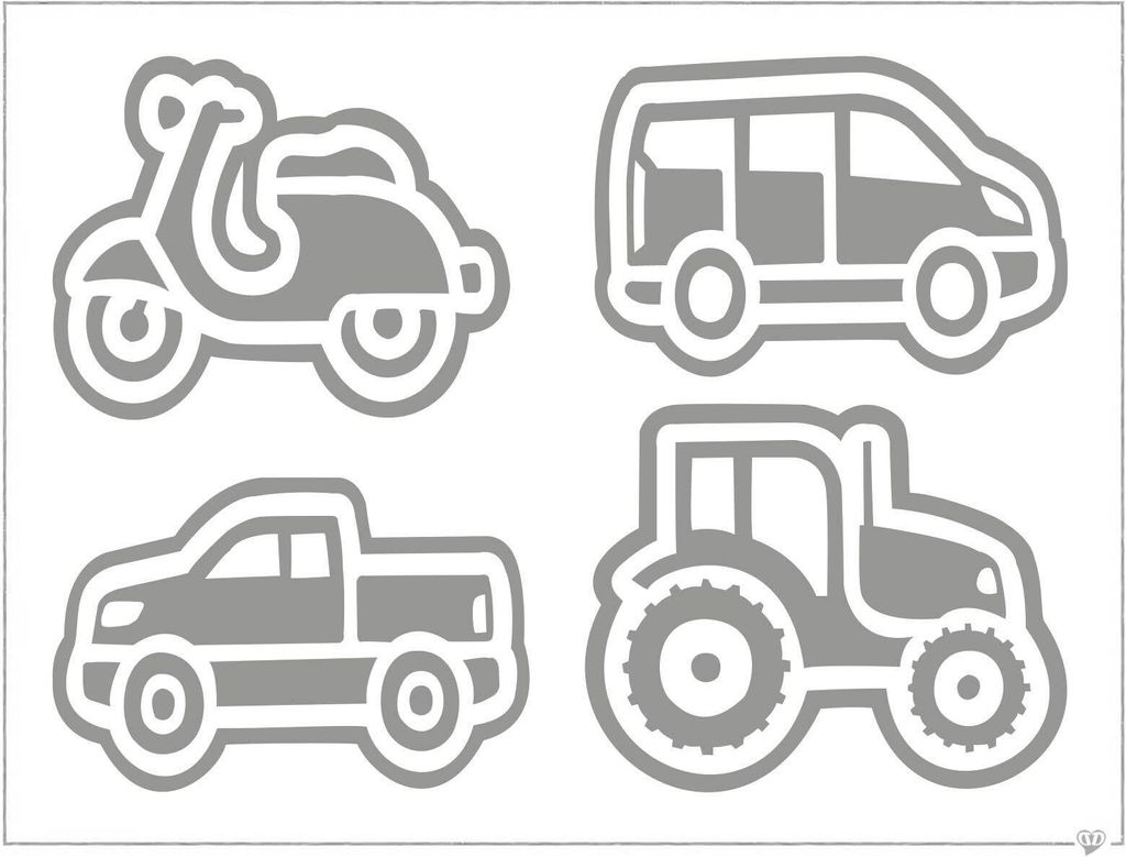 Bügelbild reflektierender Aufbügler 1 Bogen, mehr Sichtbarkeit im Straßenverkehr