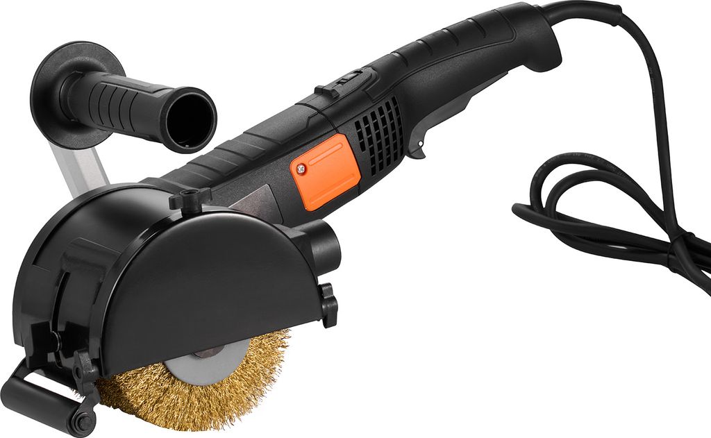 SucceBuy Poliermaschine, 1300 W, 6-Gang-Werkzeug Schleifmaschine Satiniermaschine Bürstenschleifer 3200U/min