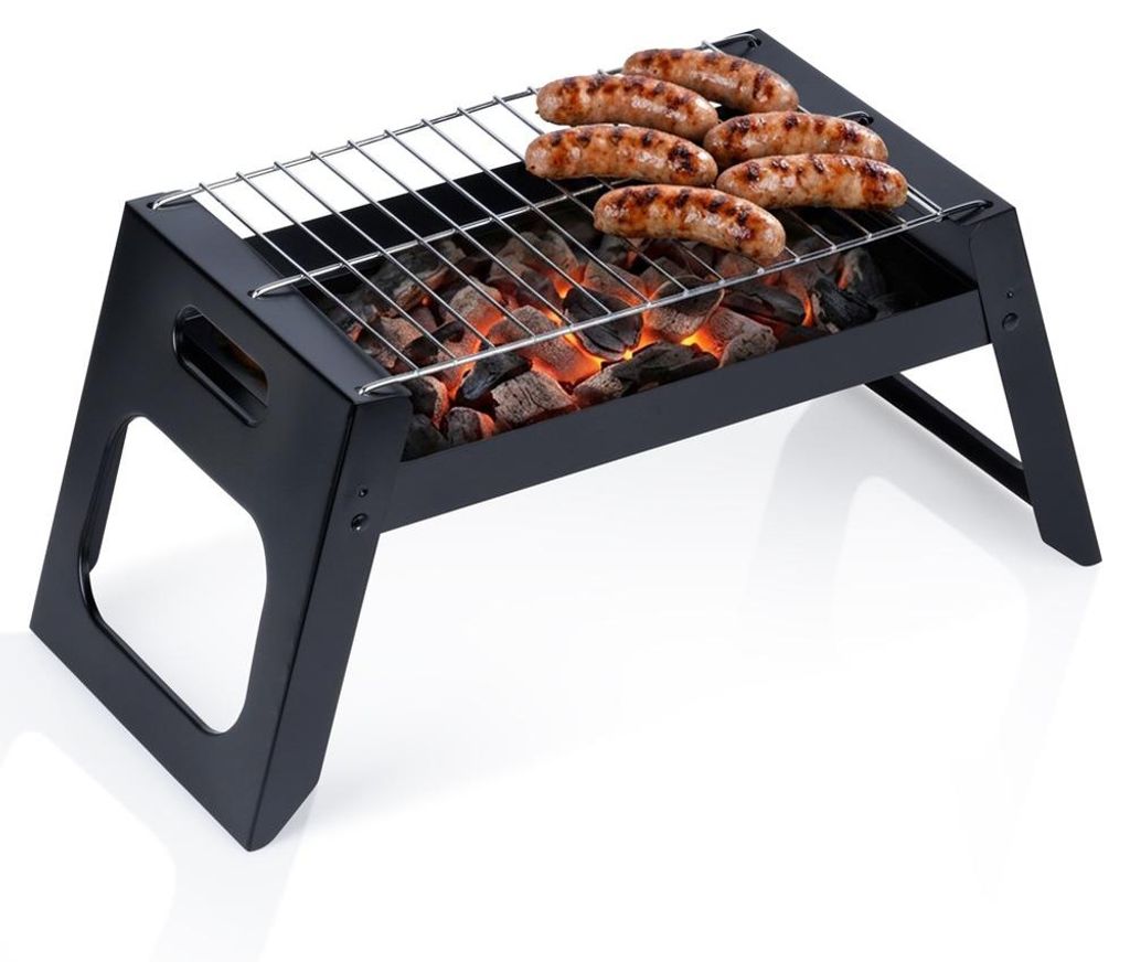 Vilde | Barbecue à charbon pliable - 46x22x22 cm - Mini Image du produit 