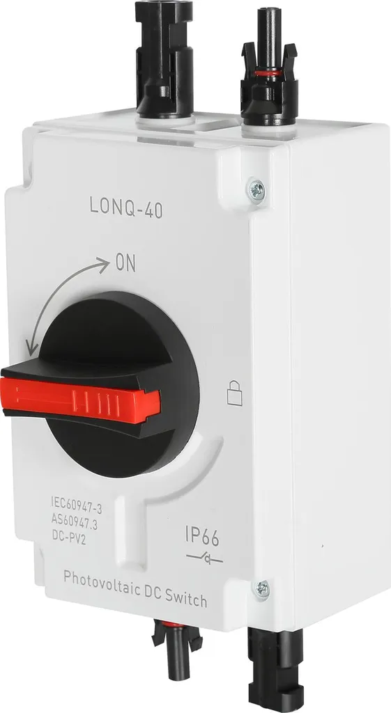 Sectionneur PV DC 32A 1200V IP66 avec connecteurs MC4 - Version de base