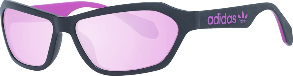 Adidas OR0021 02U 58: Eleganza Minimalista in Acetato Nero Opaco